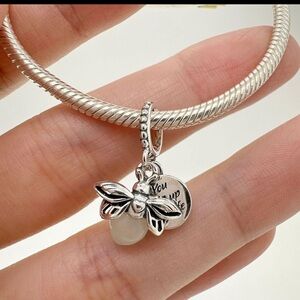 Pandora firefly glow in the dark charm